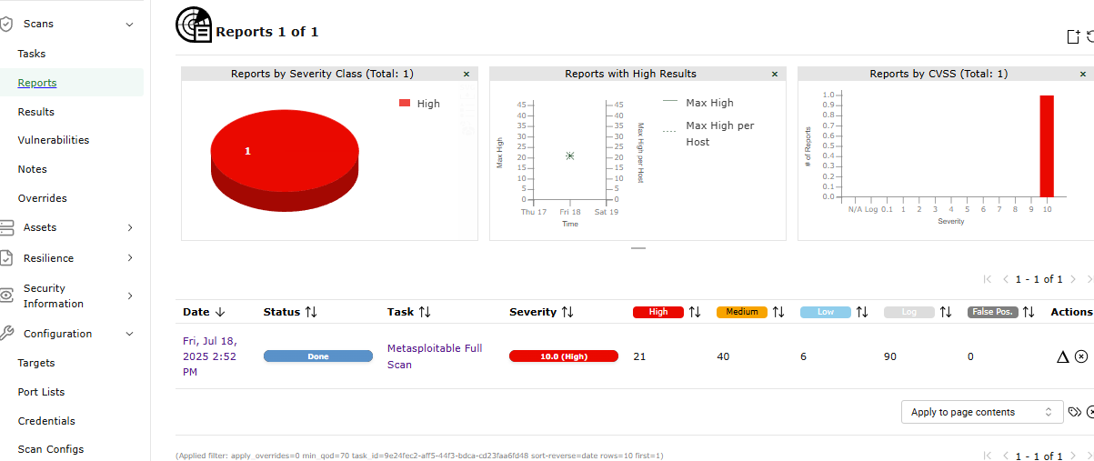 Step 3: Scan Results & CVSS Triage